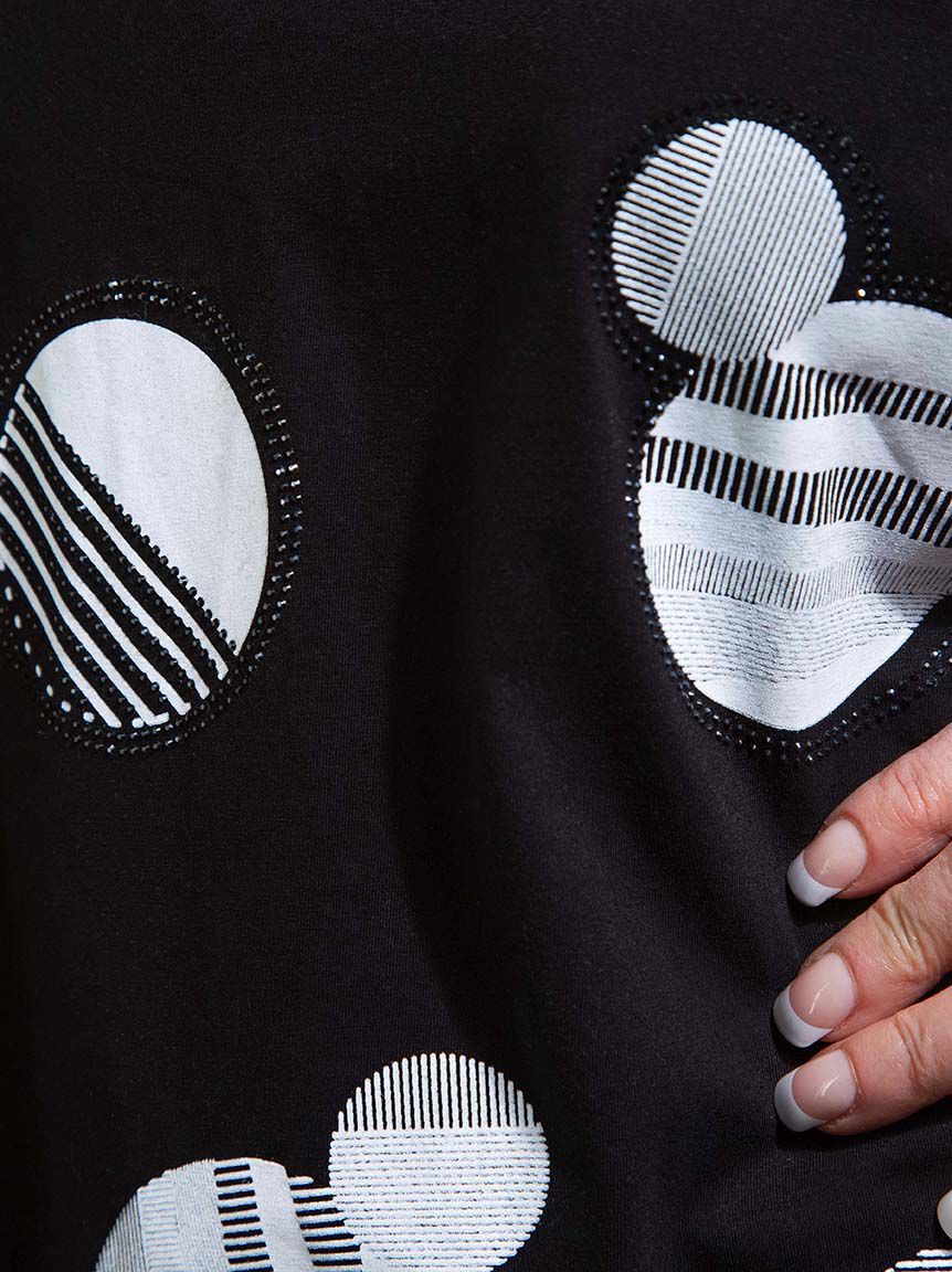 Black & White Hotfix Tee Image 5