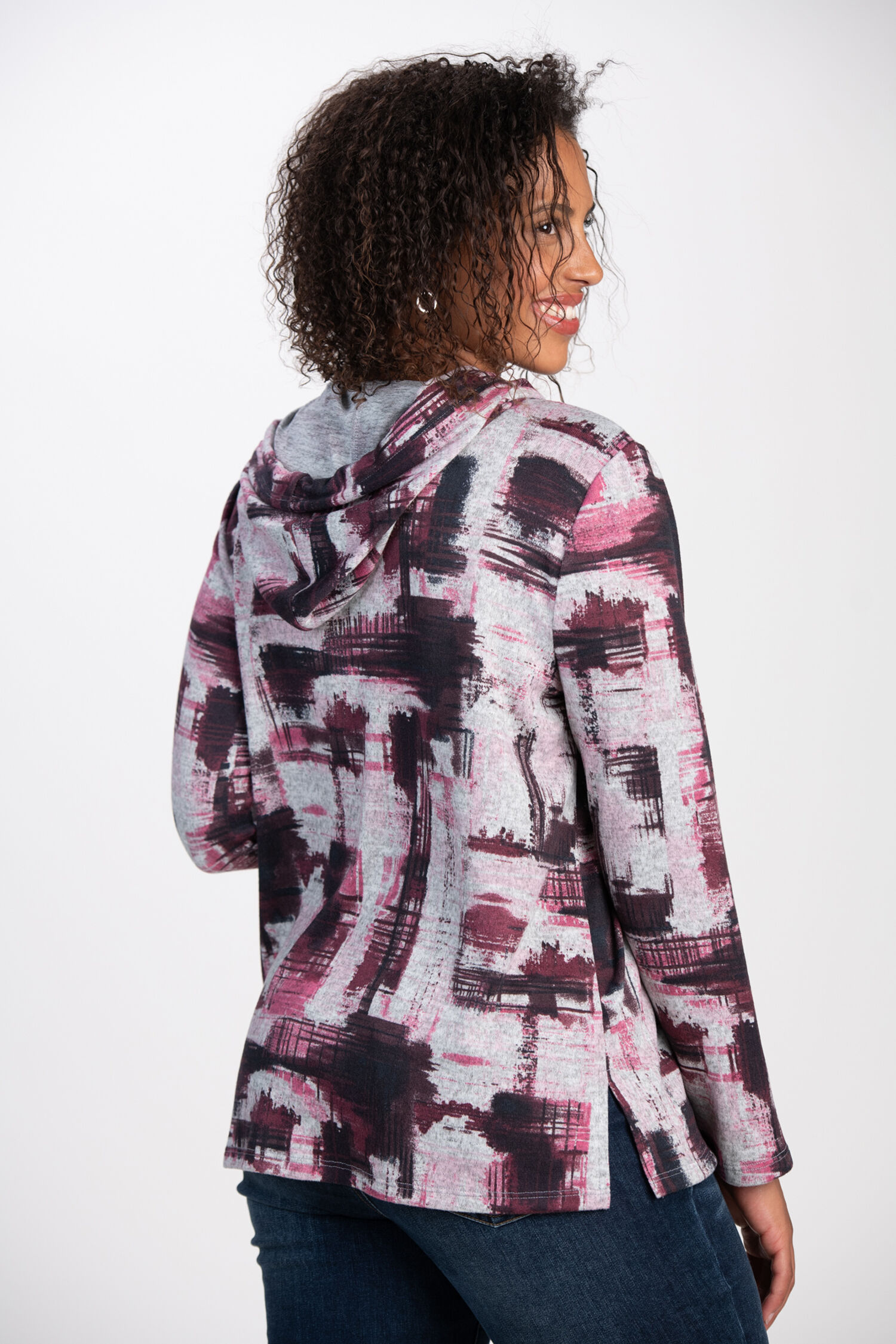 Long Sleeve Hooded Top  Image 2