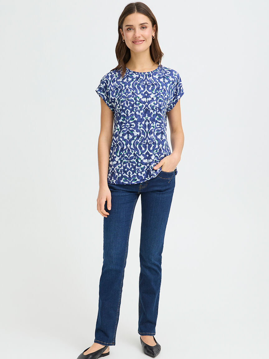 Rolled Short Sleeve Shirt