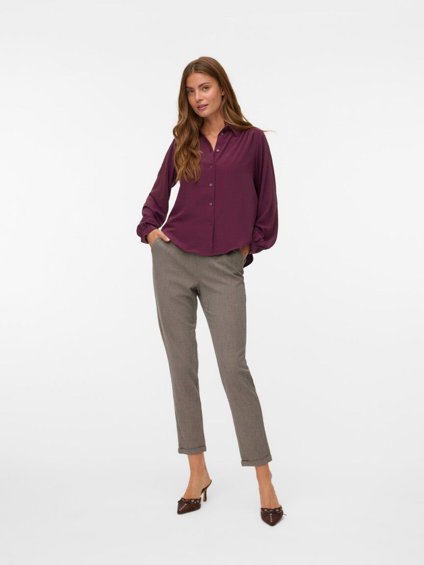 Pull-On Tapered Pants