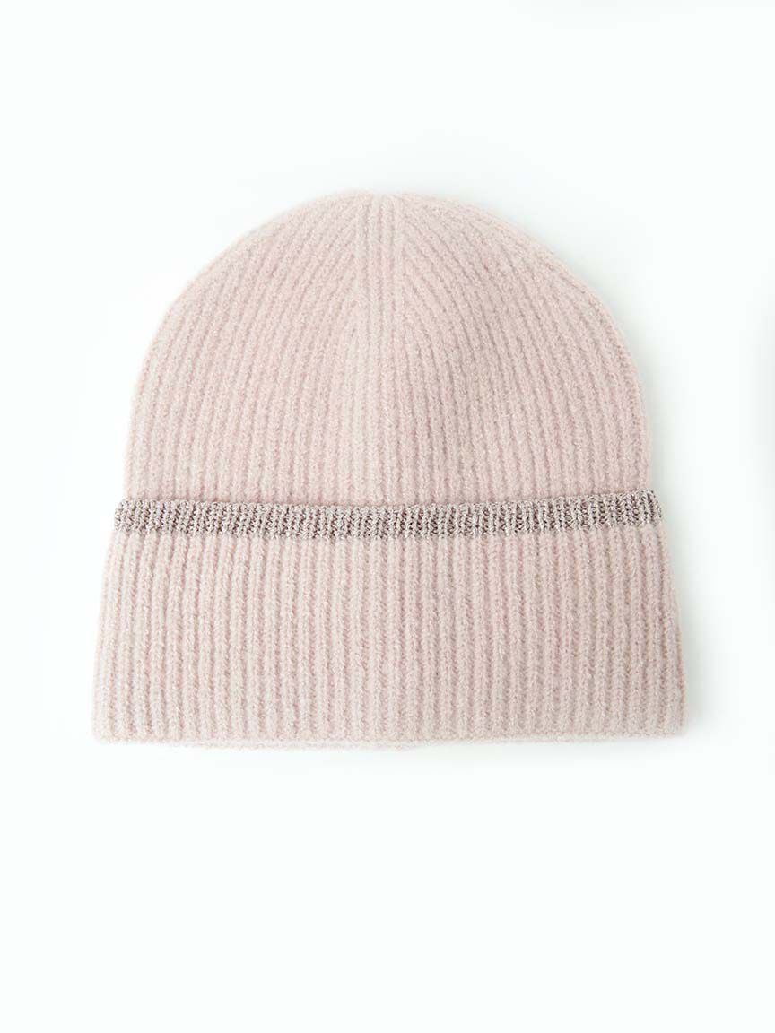 Beanie with Metallic Tipping  Image 1