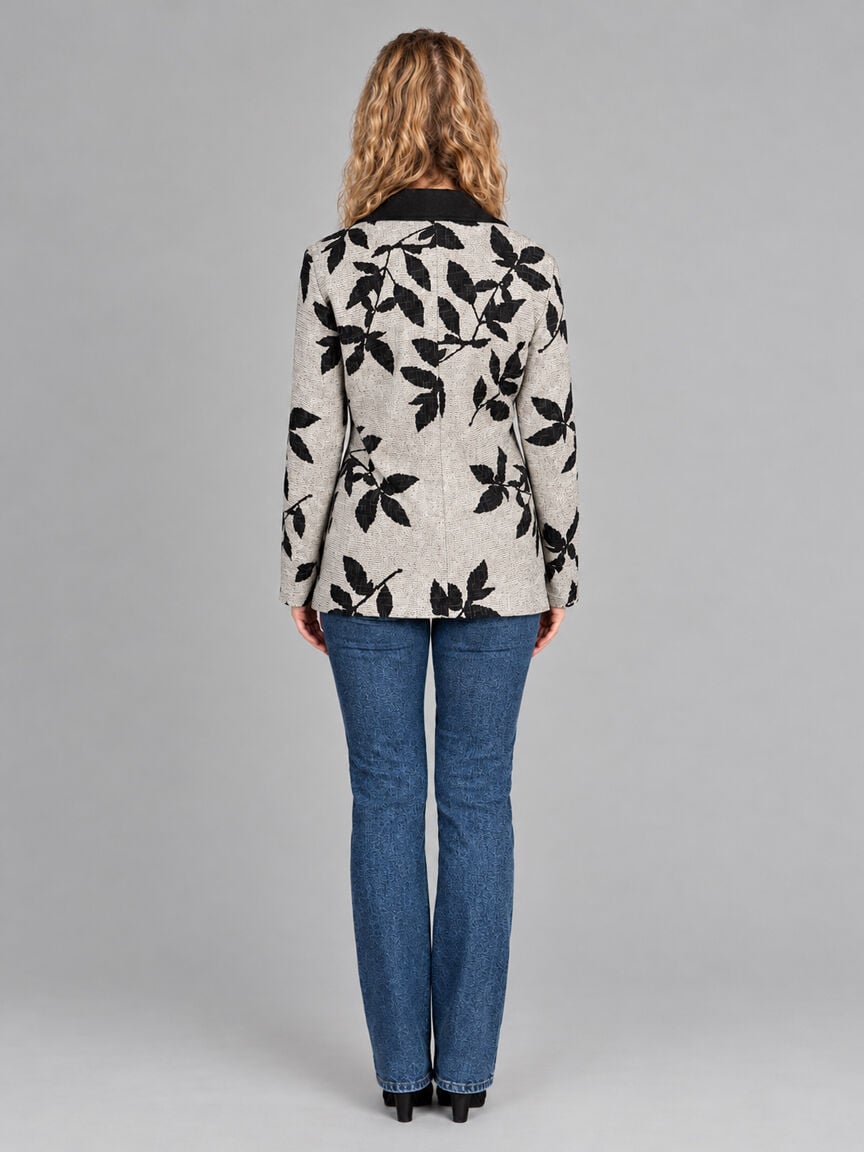 Button-Front Blazer