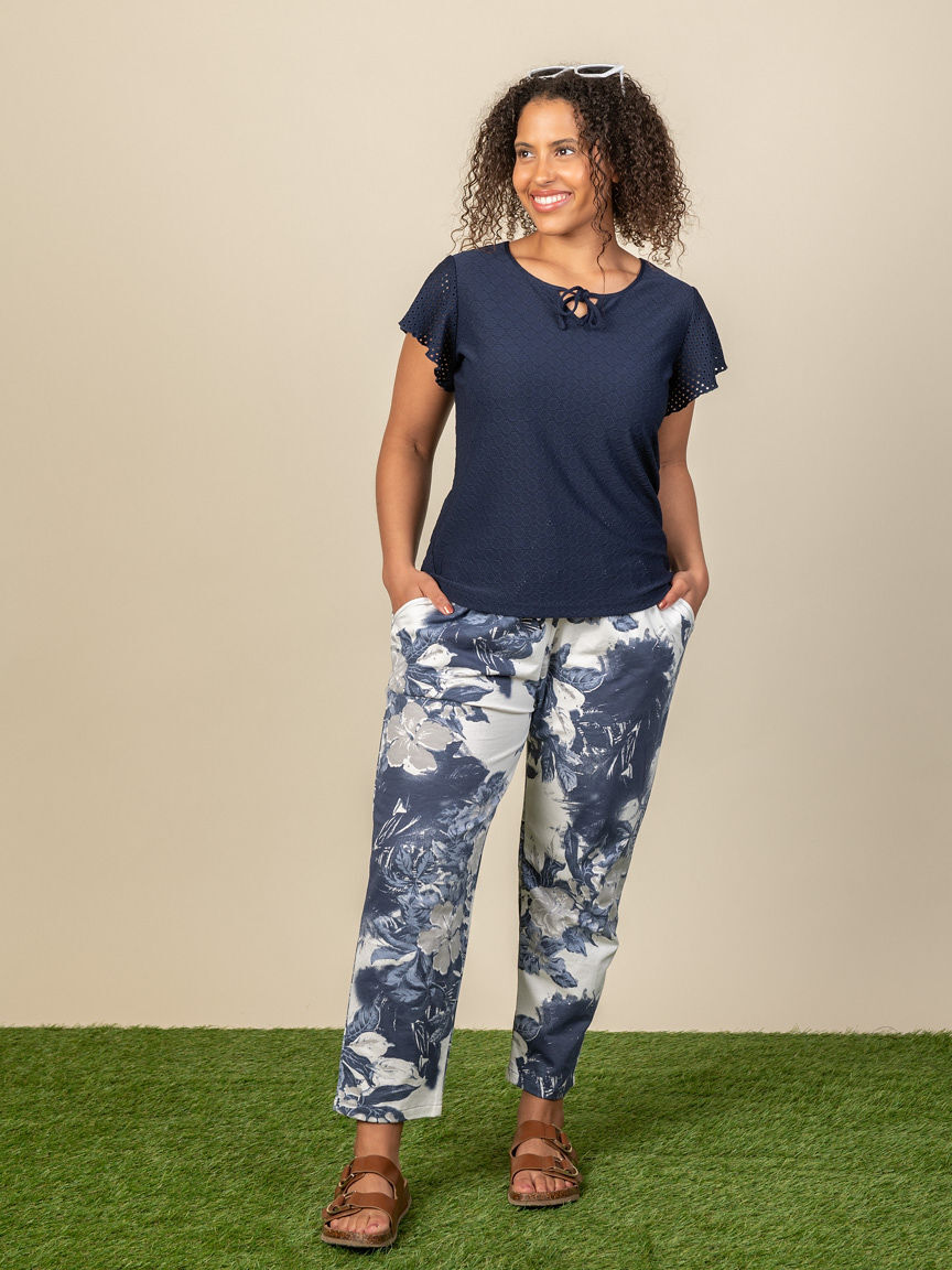 Pull-On Pants with a Drawstring  Image 1