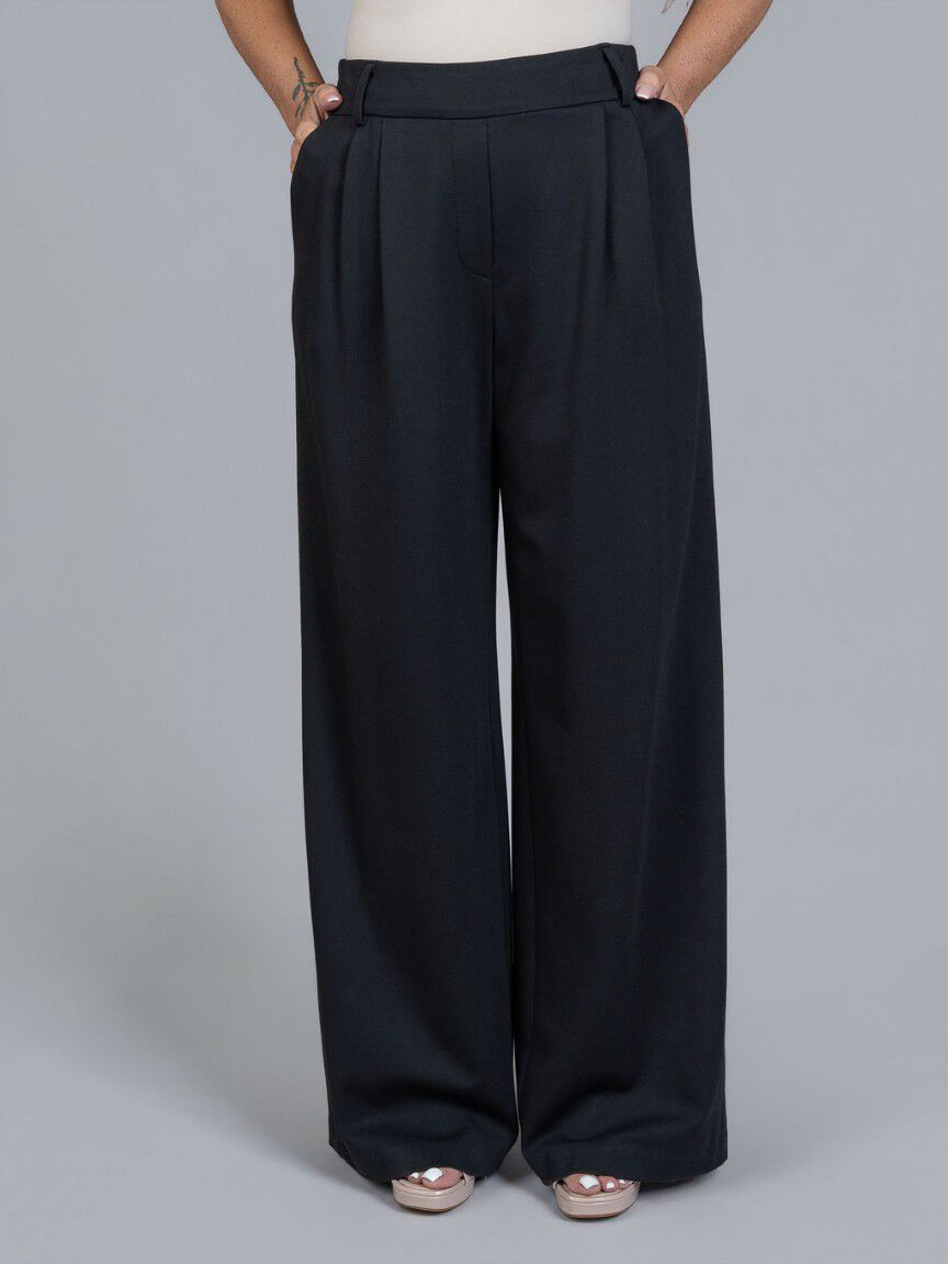Tailored Wide Leg Trousers Image 2