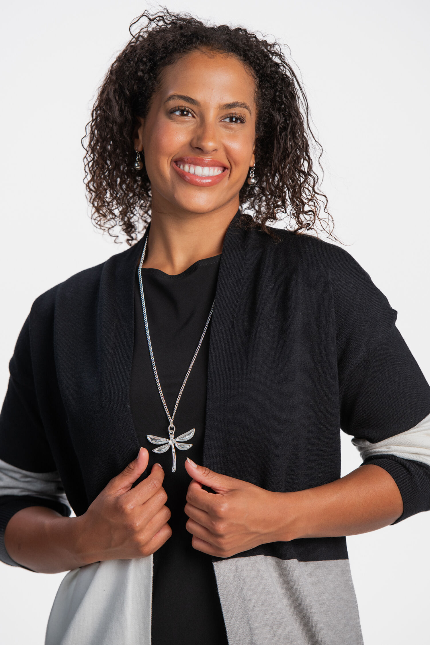 Color Block Cardigan  Image 3