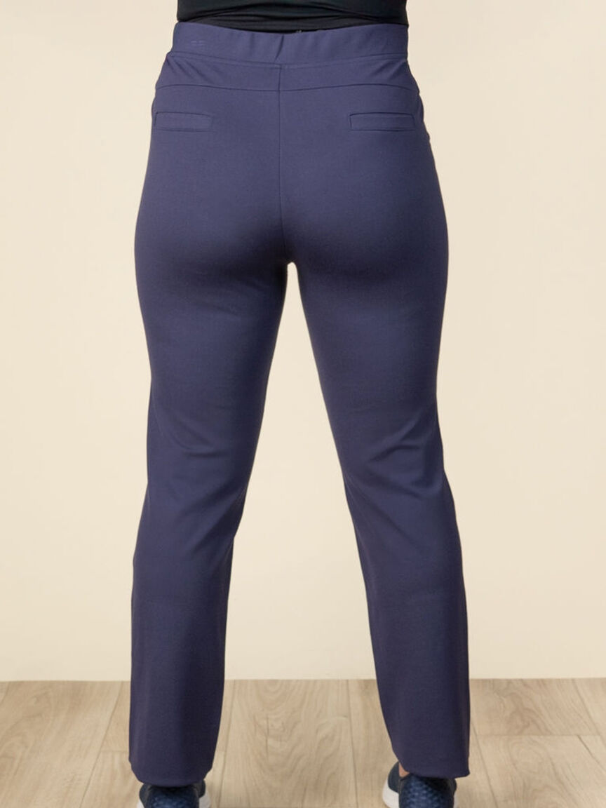 Pull-On Pants With Zippers