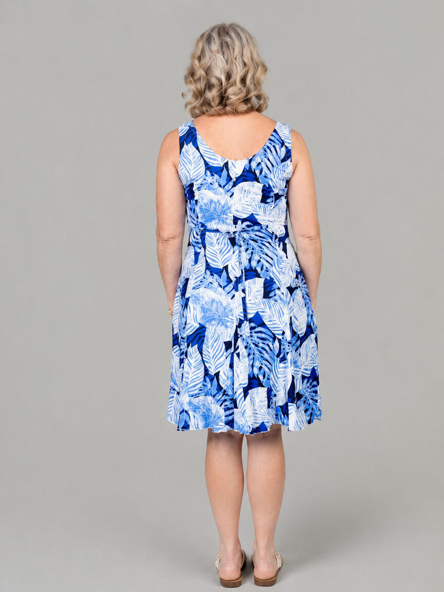 A-Line Sleeveless Casual Summer Dress