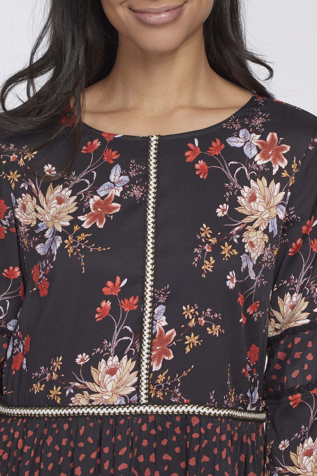 Bell's Boho Peasant Top Image 3