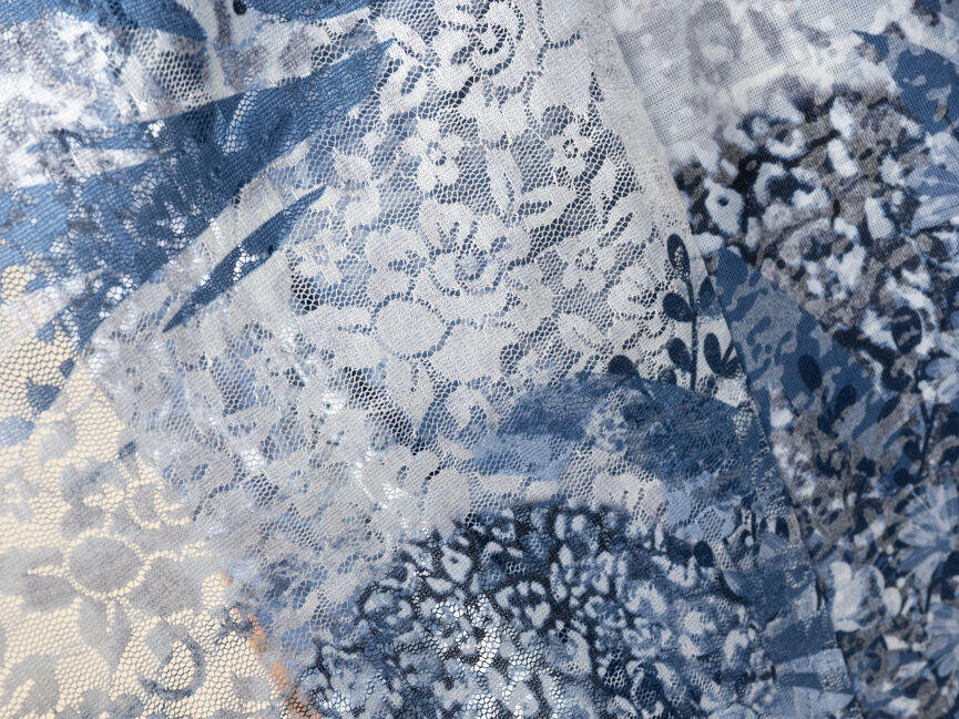 3/4 Sleeve 2 Piece Burnout Set