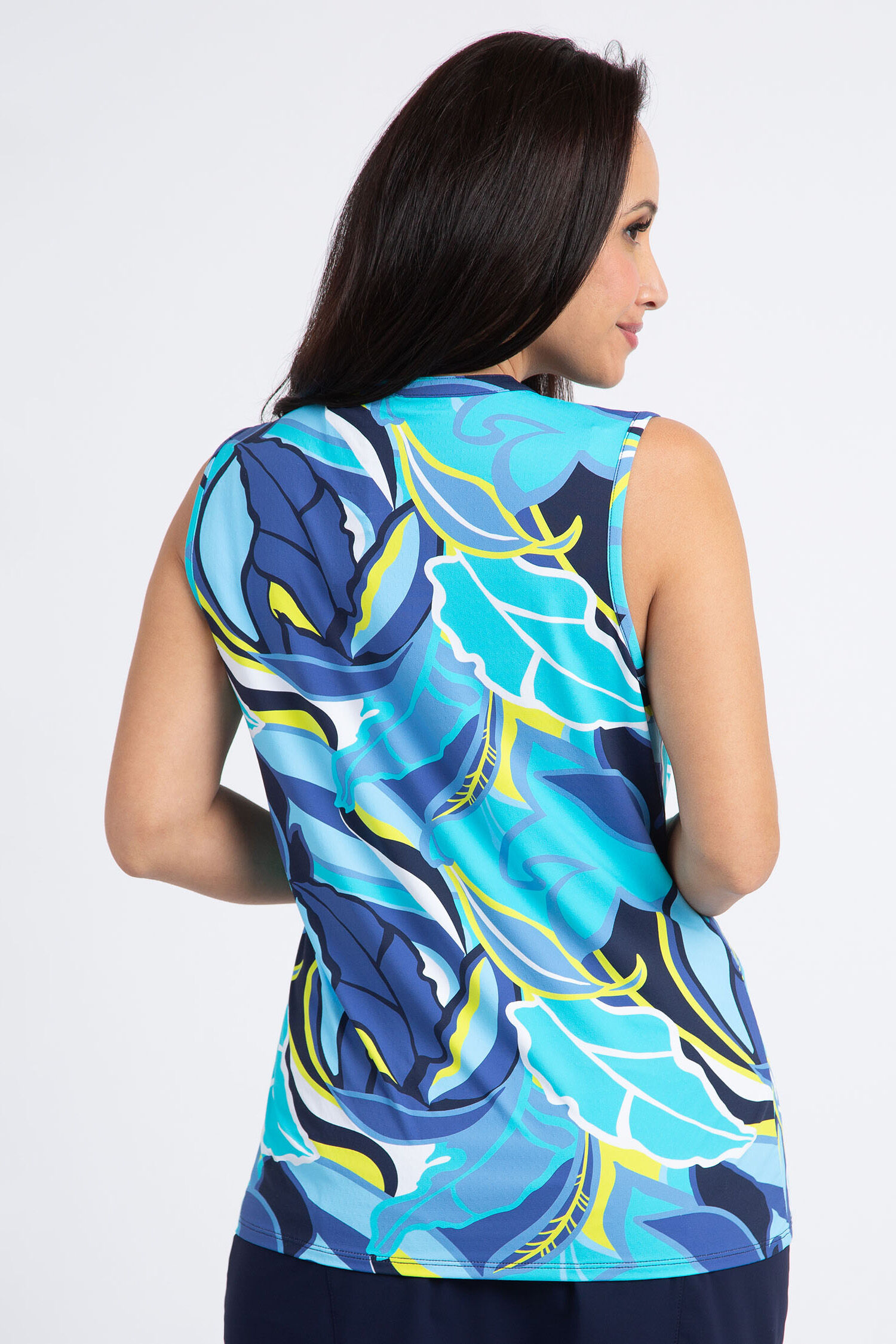 UPF 50+ Sun Protection Golf Sleeveless Top Image 4