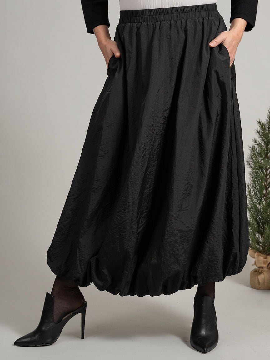 Midi Balloon Skirt