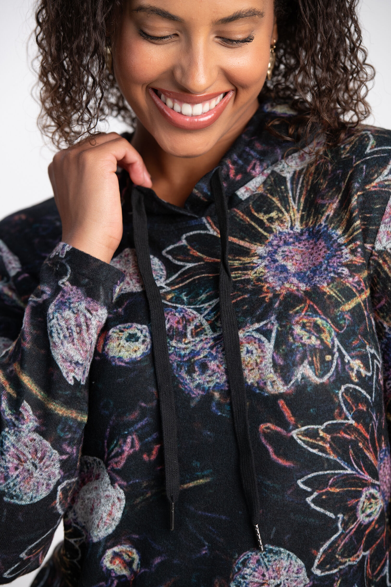 Long Sleeve Hooded Top  Image 3