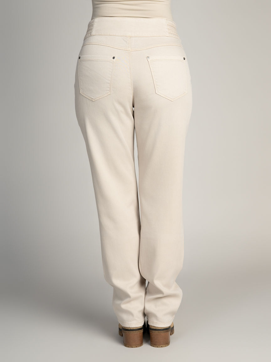 Tencel Straight Leg Pants