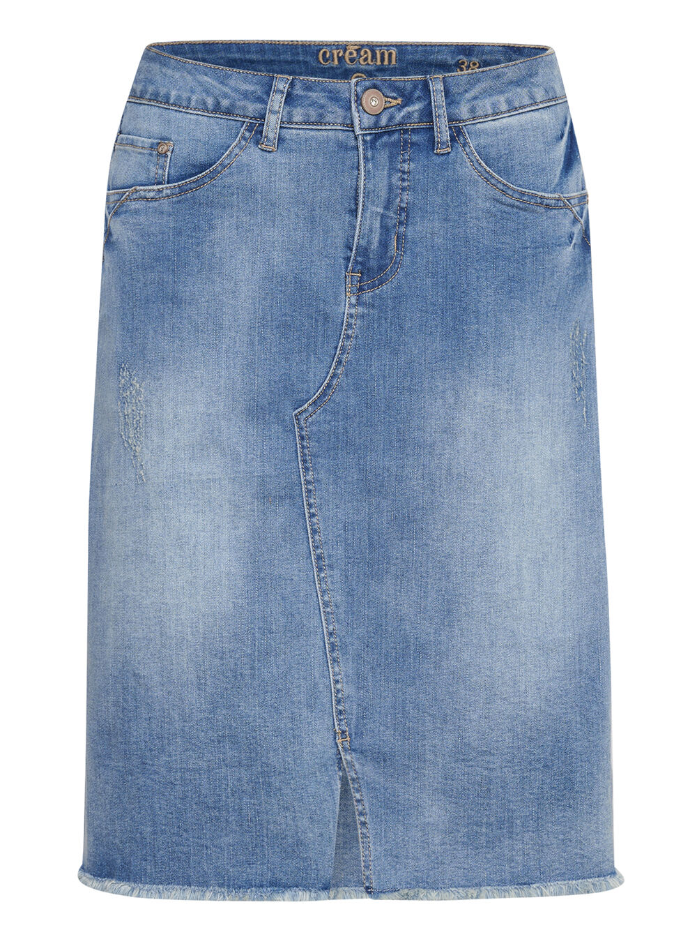 Denim Skirt Image 5