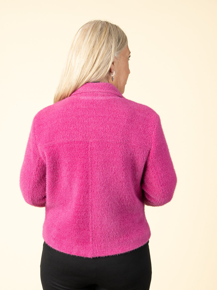 Soft Boucle Button Up Jacket Image 2