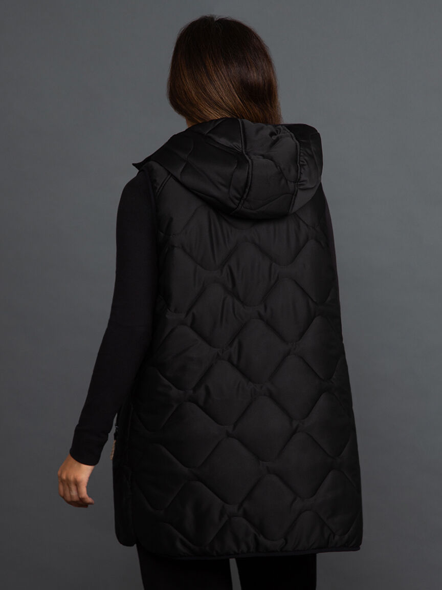 Reversible Quilted Vest Image 4