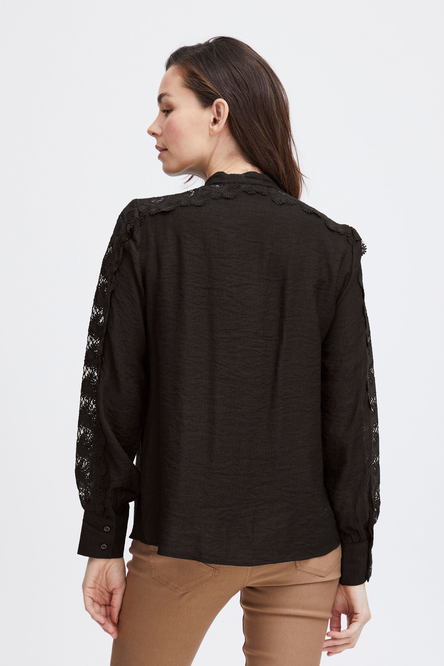 Lace Sleeve Blouse Image 2