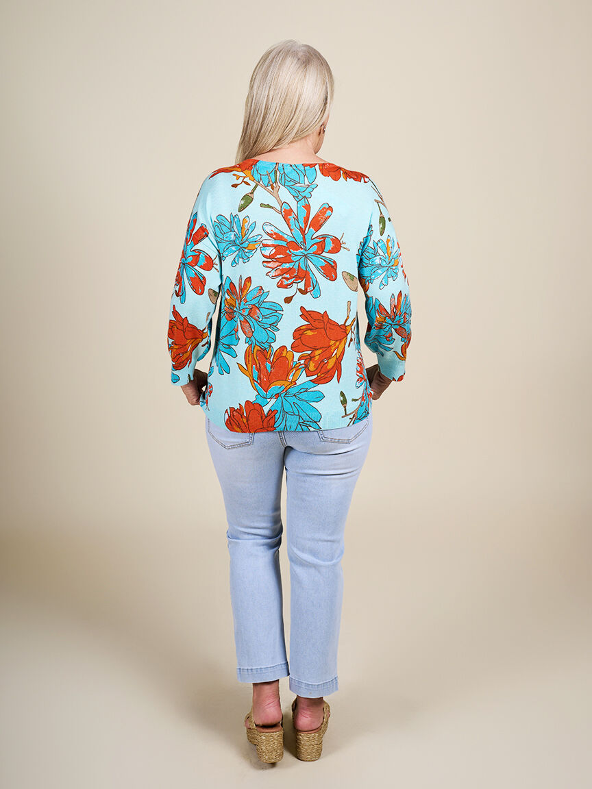 &frac34; Sleeve Sweater  Image 2