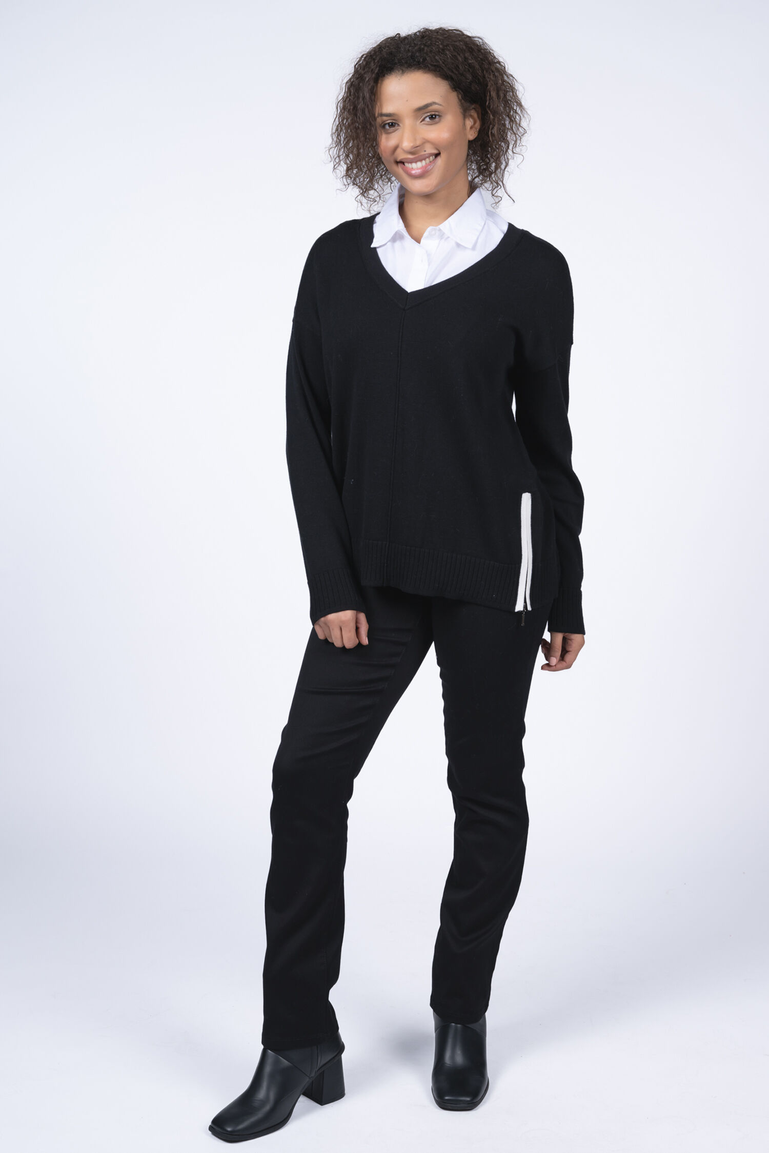 TRI Faux Shirt Collar Image 3