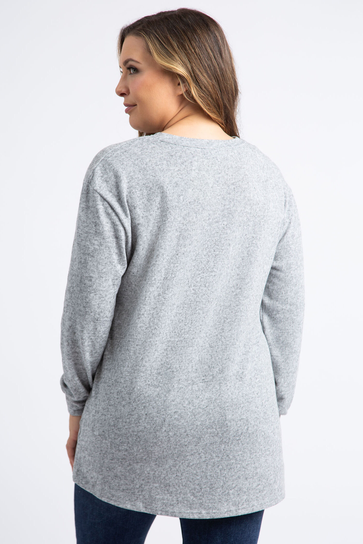 Long Sleeve Sequin Star Top Image 3