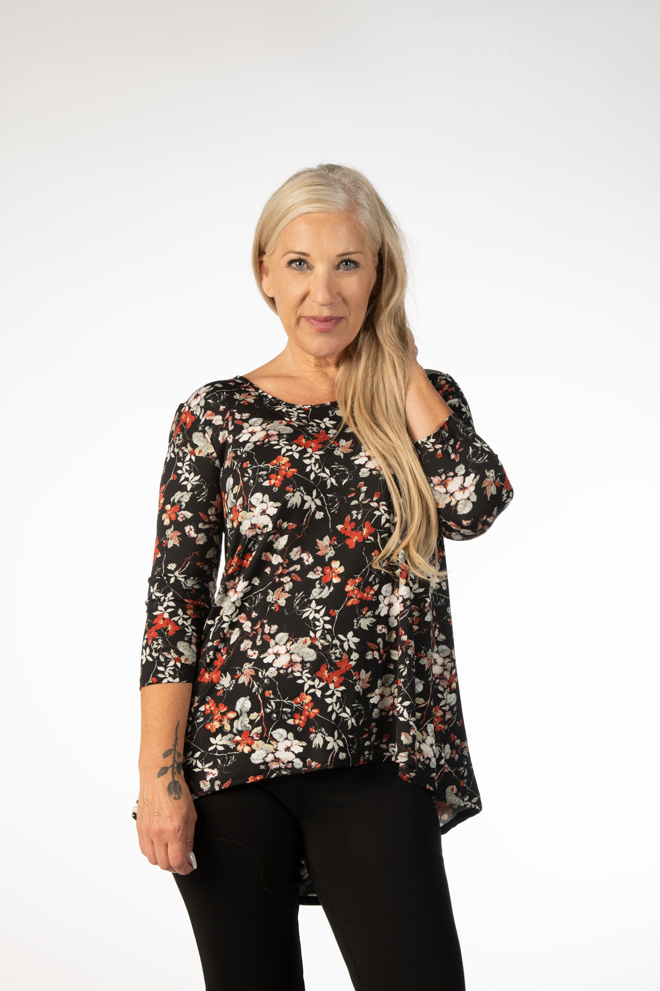 Botanical Floral Top Image 1