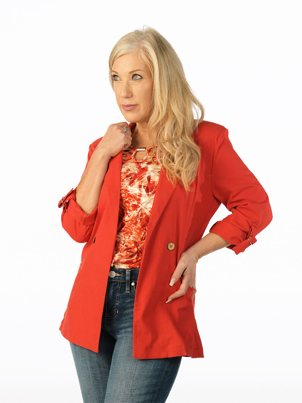 Red Blazer Image 1