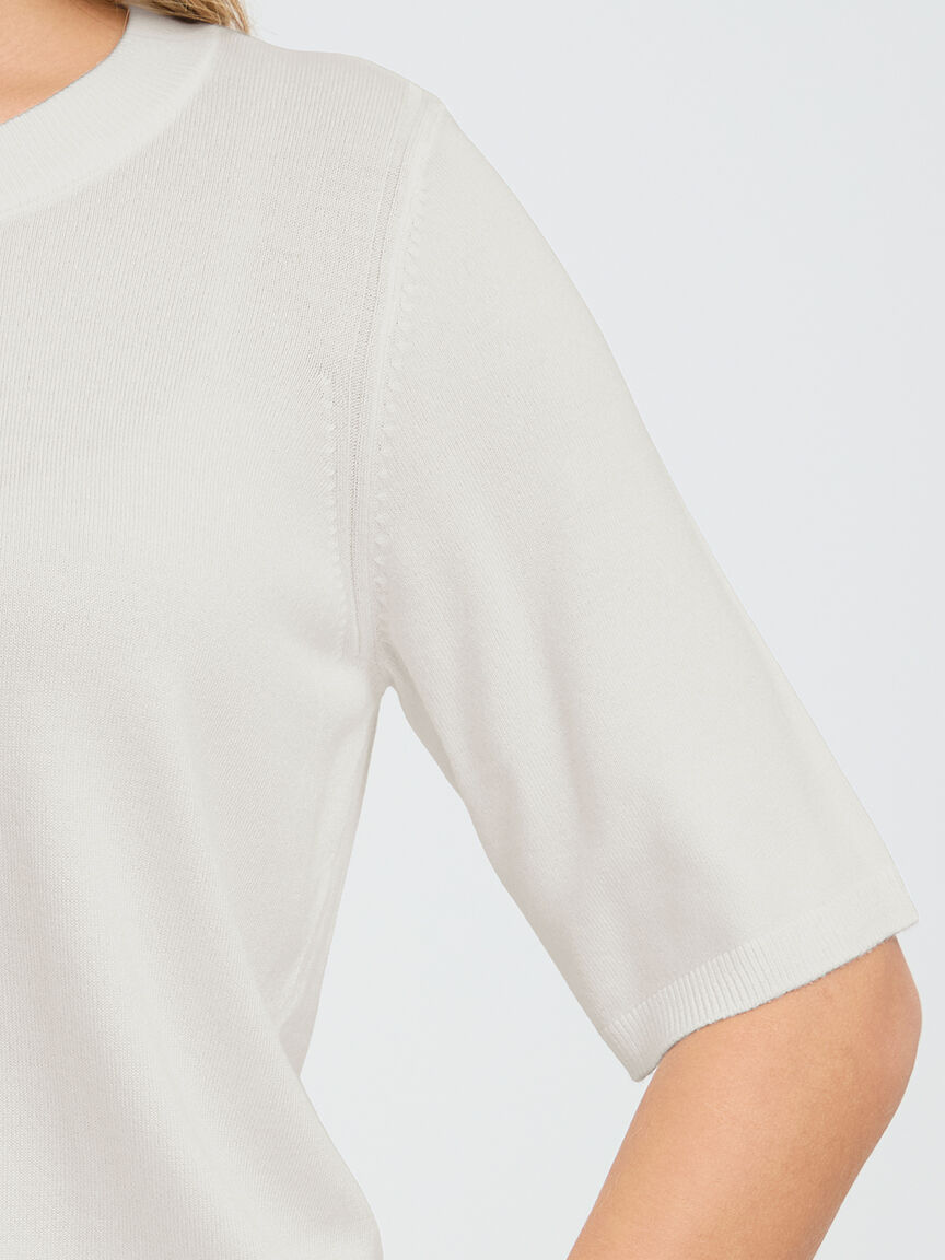 Elbow Sleeve Sweater Image 4