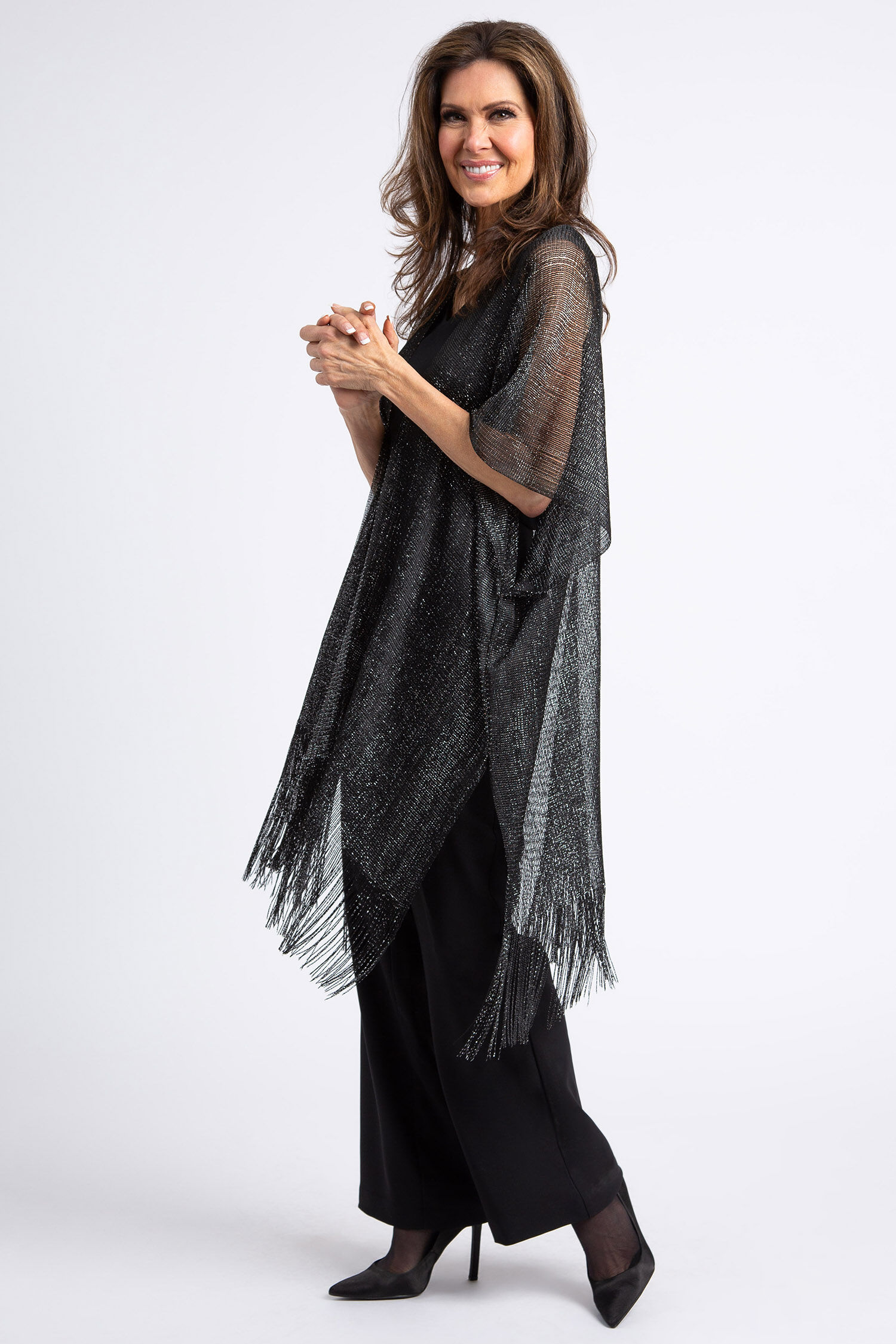 Lurex Ruana Scarf  Image 2