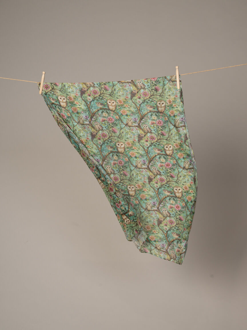 Lightweight Owl Scarf