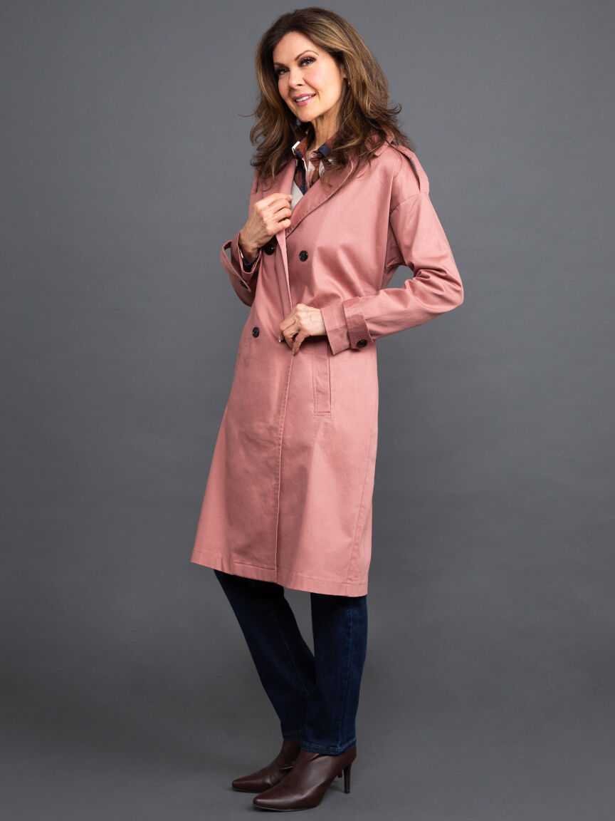 Belted Trench Coat Image 3