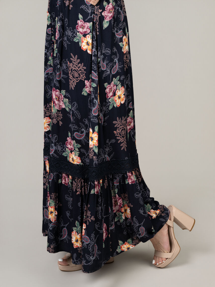 Short Sleeve Maxi Dress