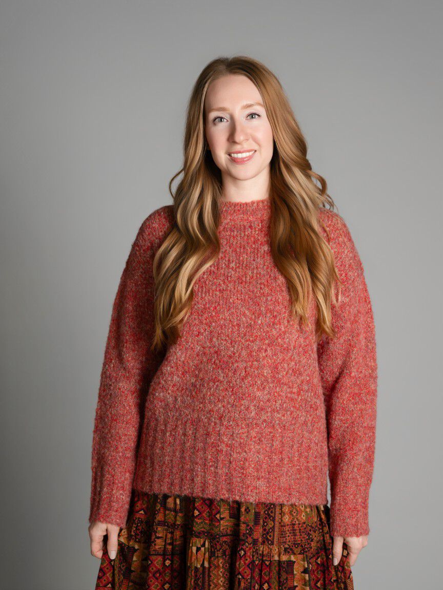 Crew Neck Knit Sweater