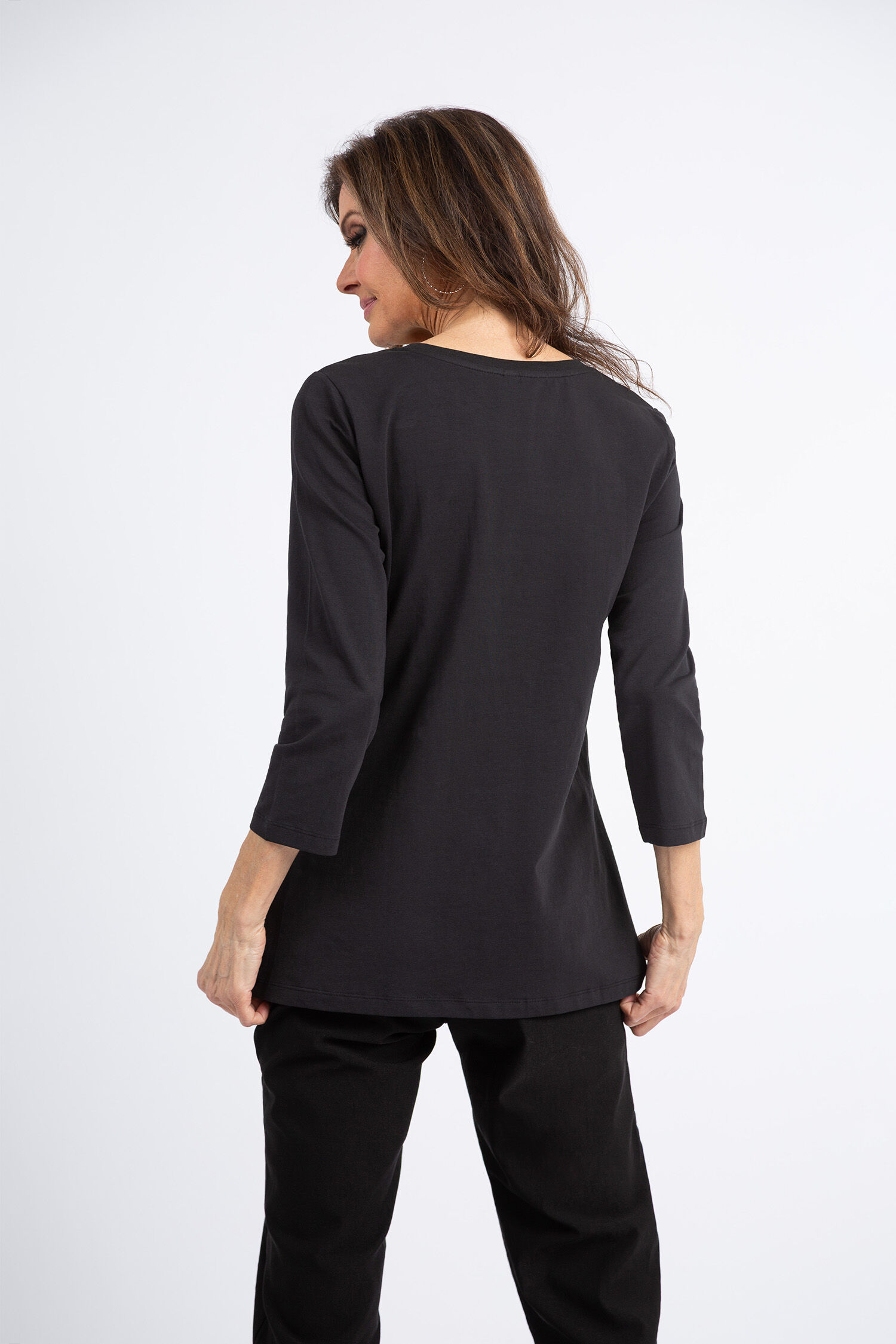 &frac34; Sleeve Love Yourself Tee Image 3