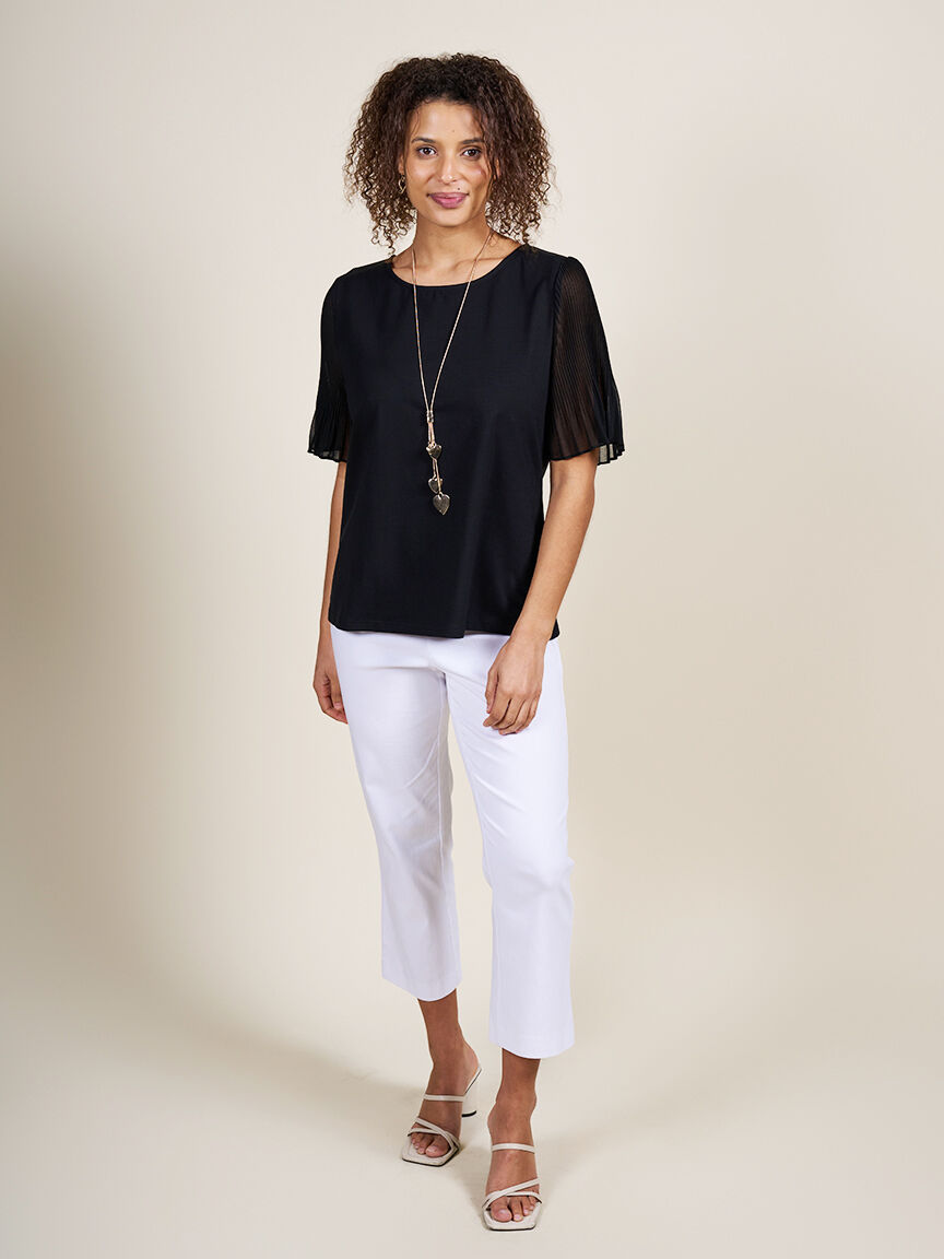 Short Sleeve with Pleats Image 3