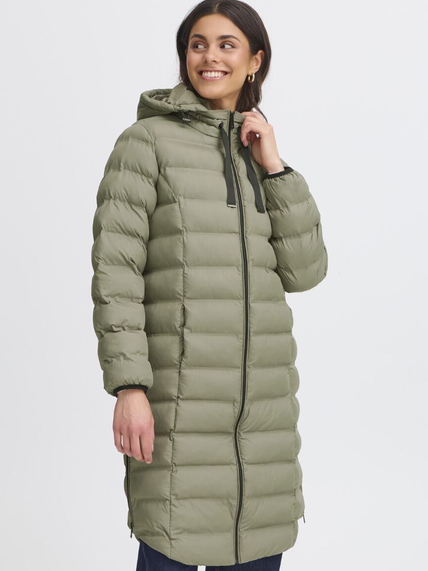 Long Winter Puff Jacket