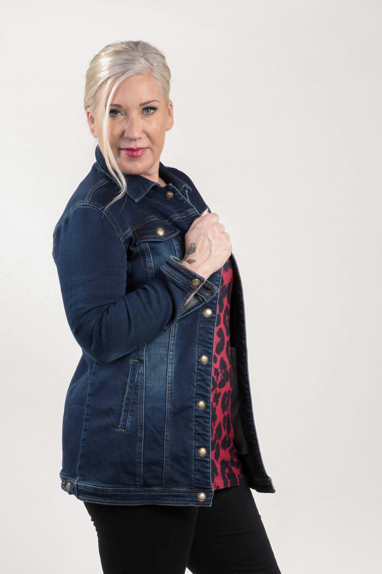 Jean Jacket Maxi Image 4