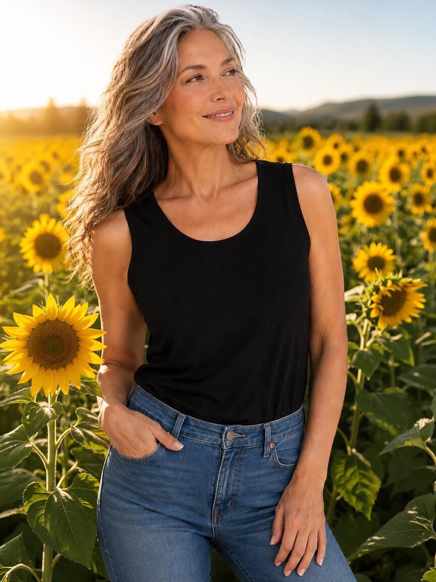 Basic Solid Cami Tank 