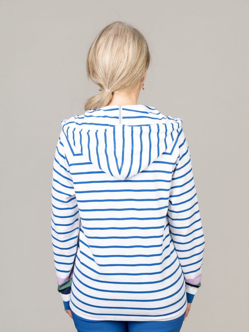 Lightweight Raglan V-Neck Hoodie