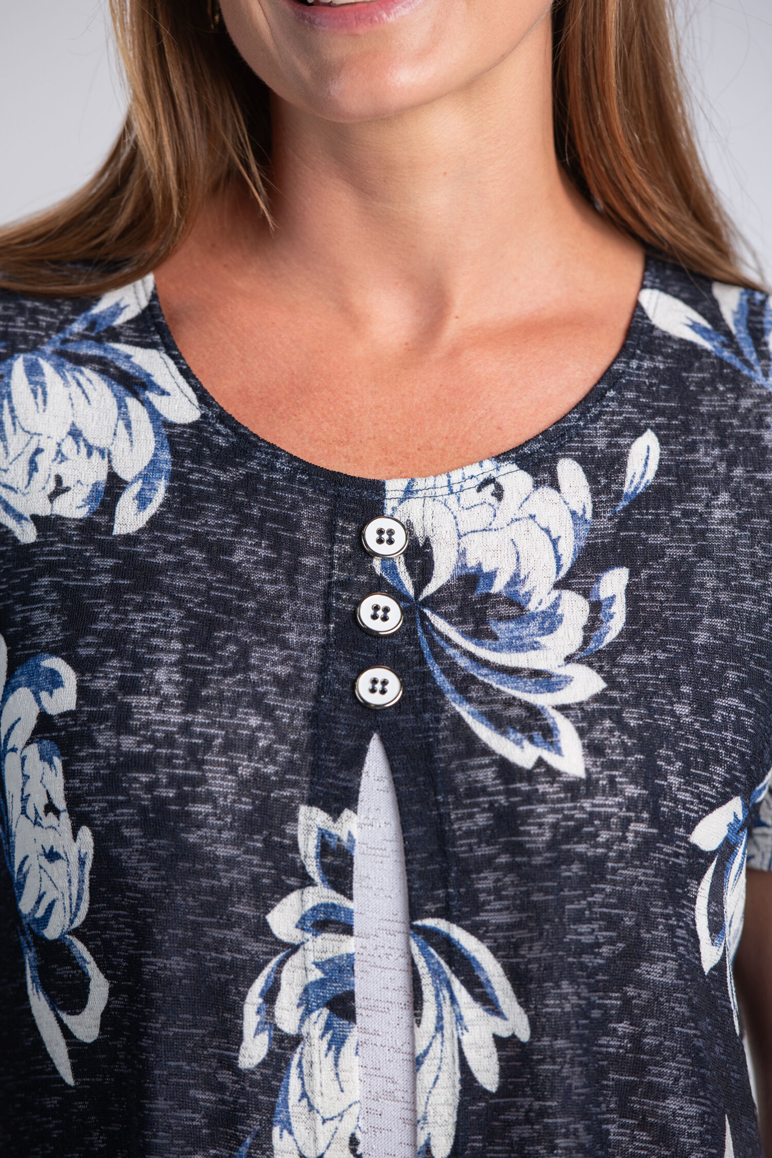 Short Sleeve Fooler Top  Image 3