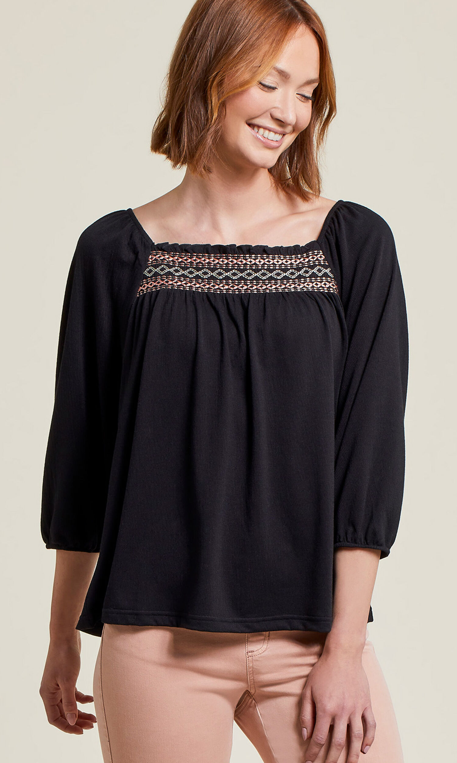 Embroidered Squared Shirt  Image 1