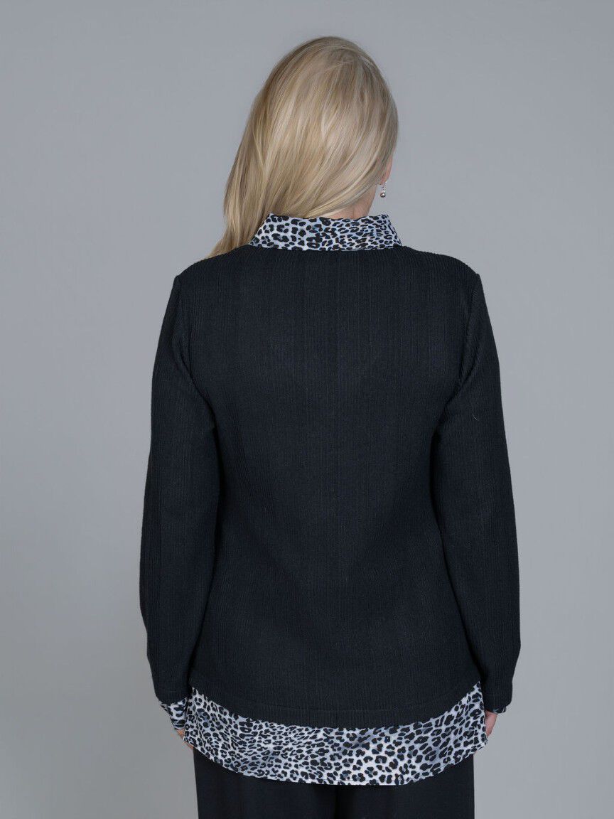 Ribbed Fooler Sweater
