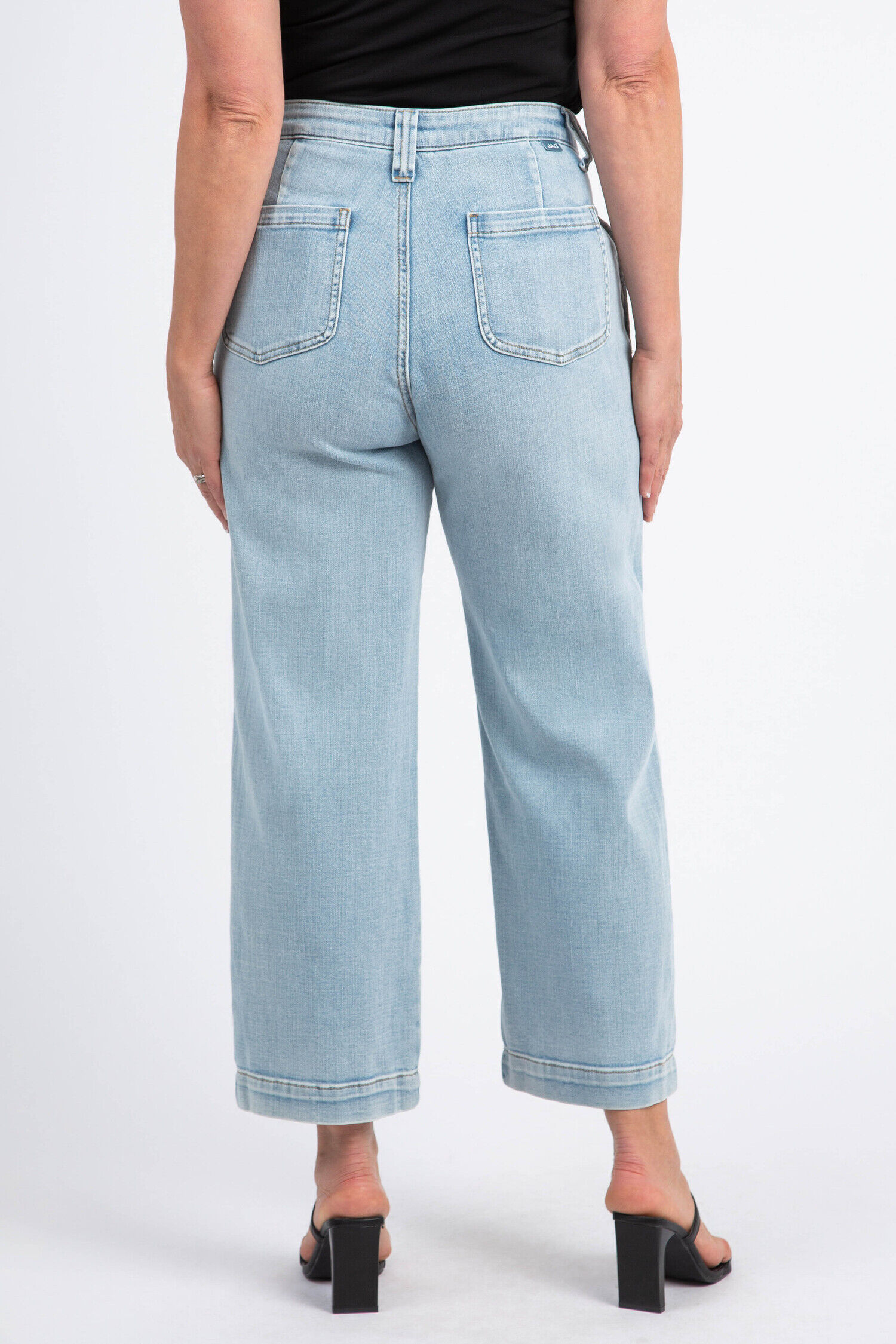 Sophia Wide Leg Crop Jean Image 3