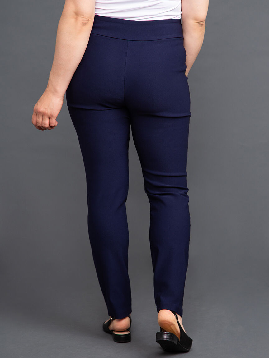 Bengaline Pull-On Pant w/ Tummy Smoothing Panel Image 4