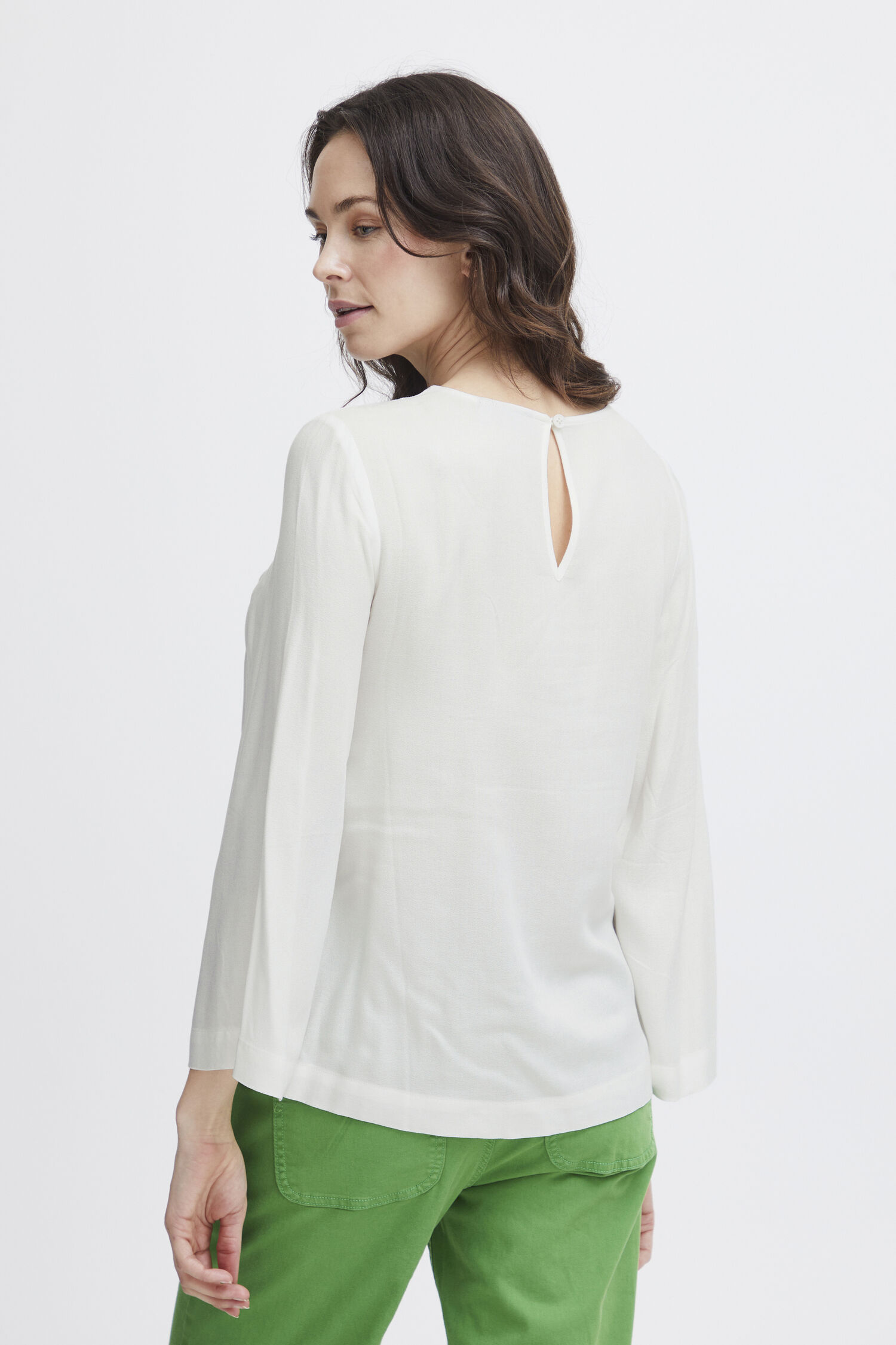 Pleated Collar Blouse Image 2