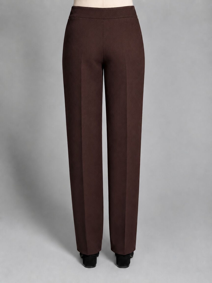 Pull-On Straight Leg Petite Pants Image 2