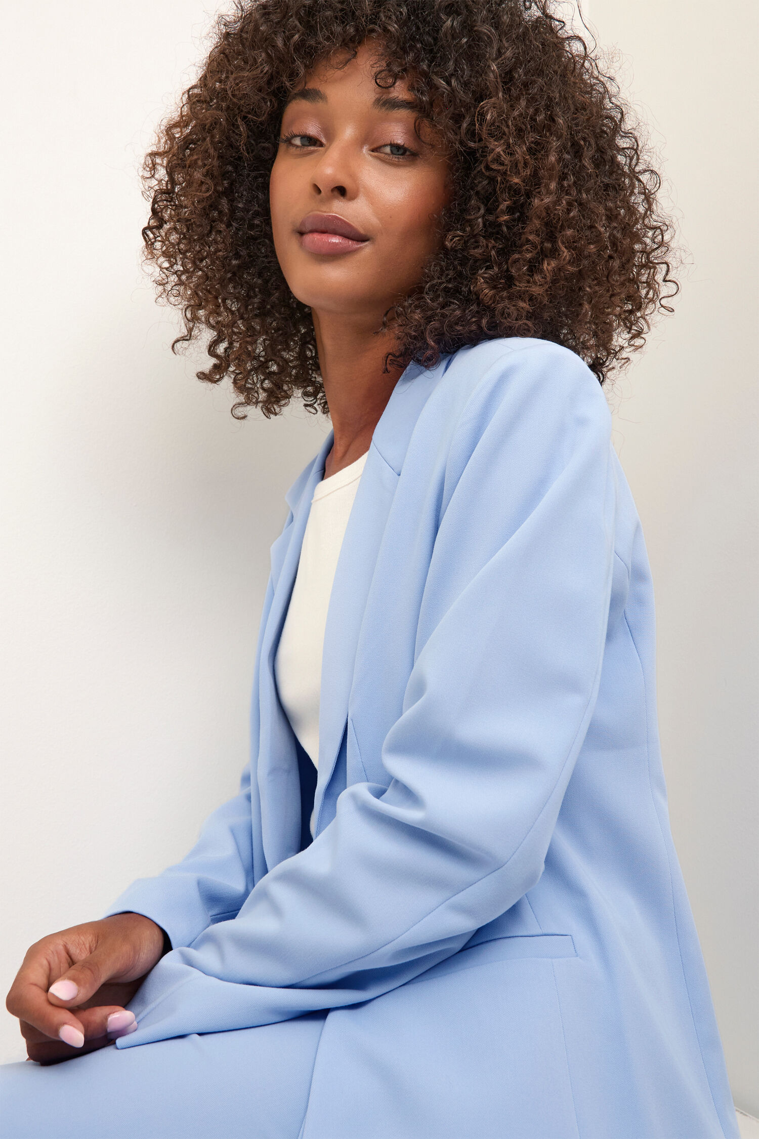 Single Button Tailored Blazer Image 4