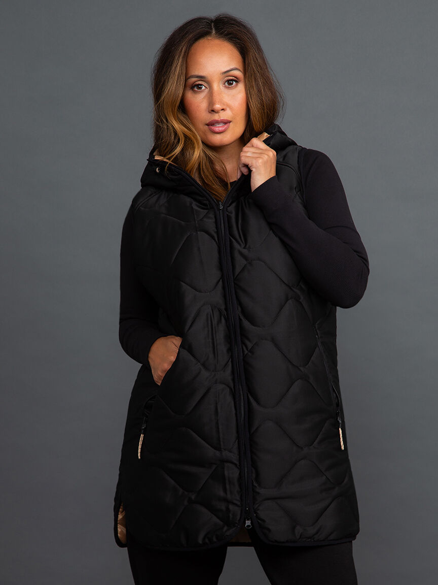 Reversible Quilted Vest Image 5