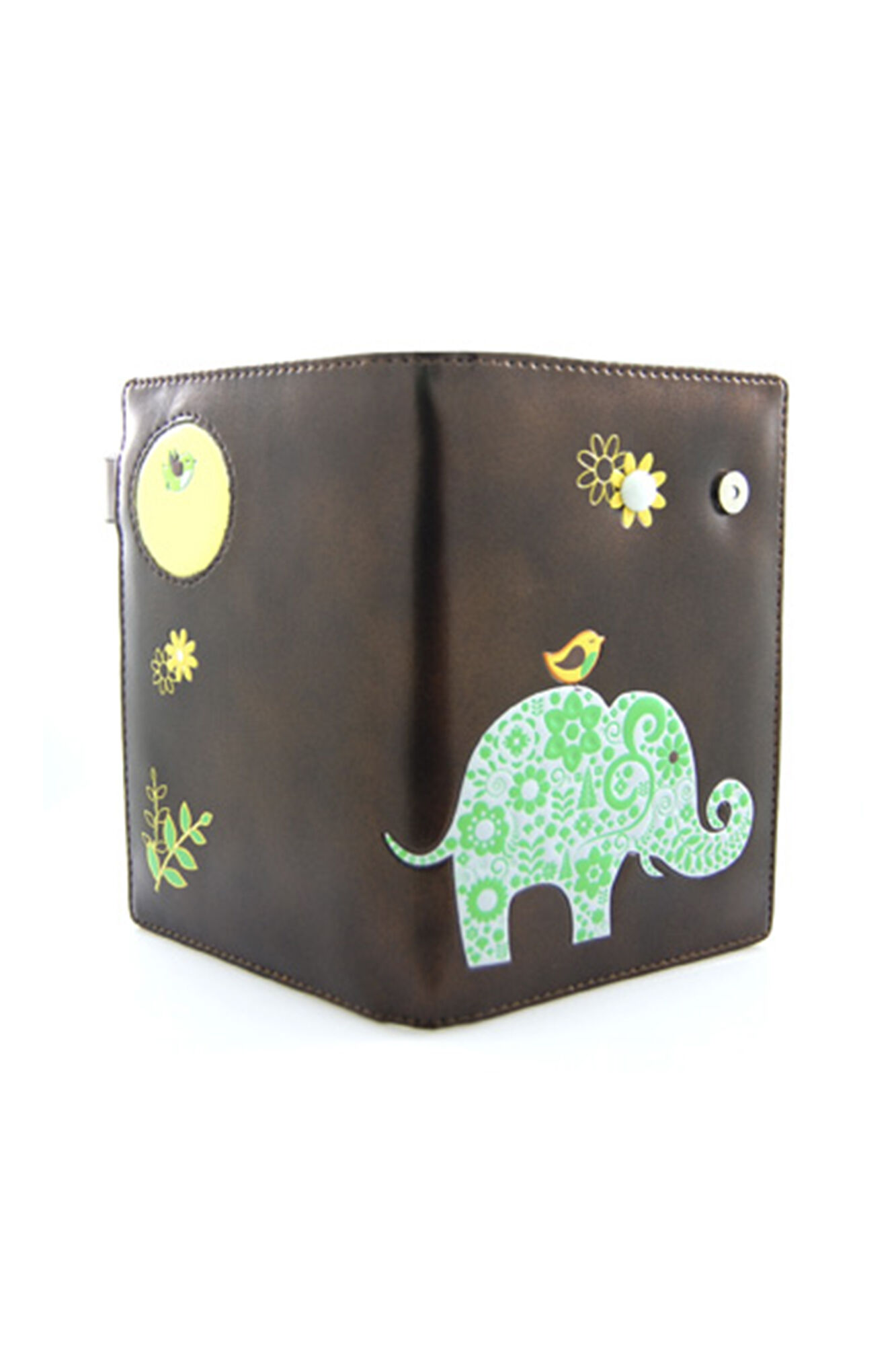 Elephant Passport Holder Image 1