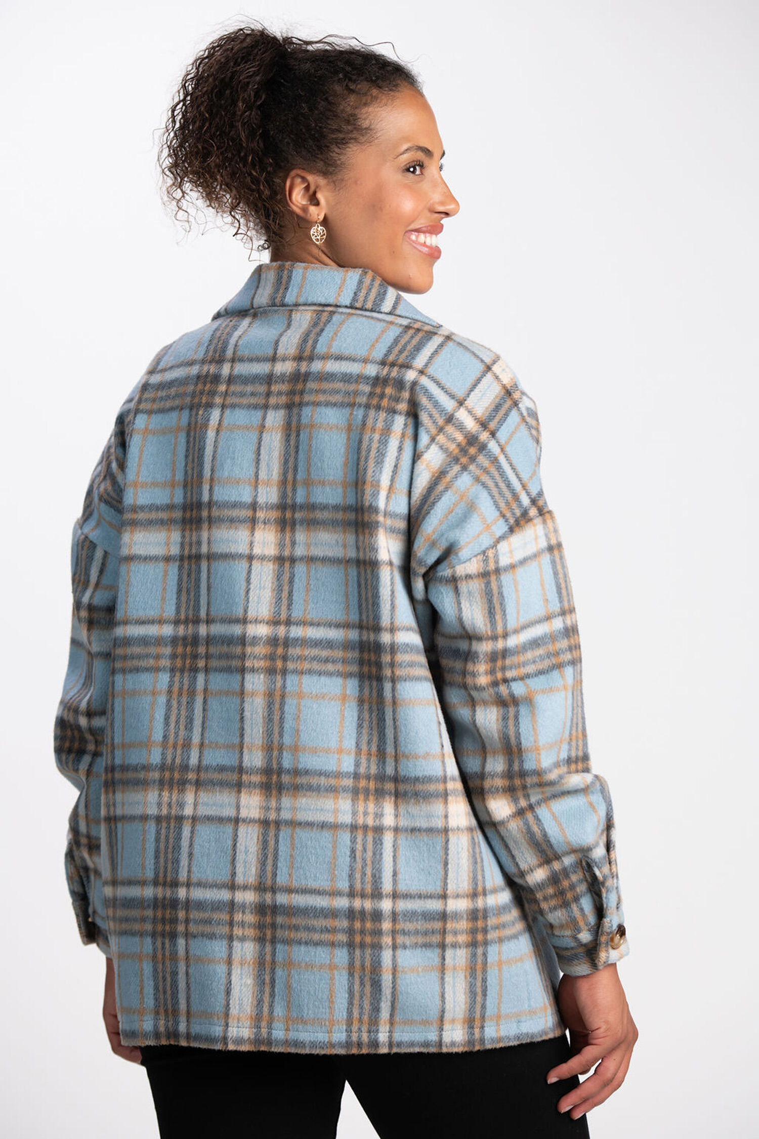 Plaid Shacket Image 2