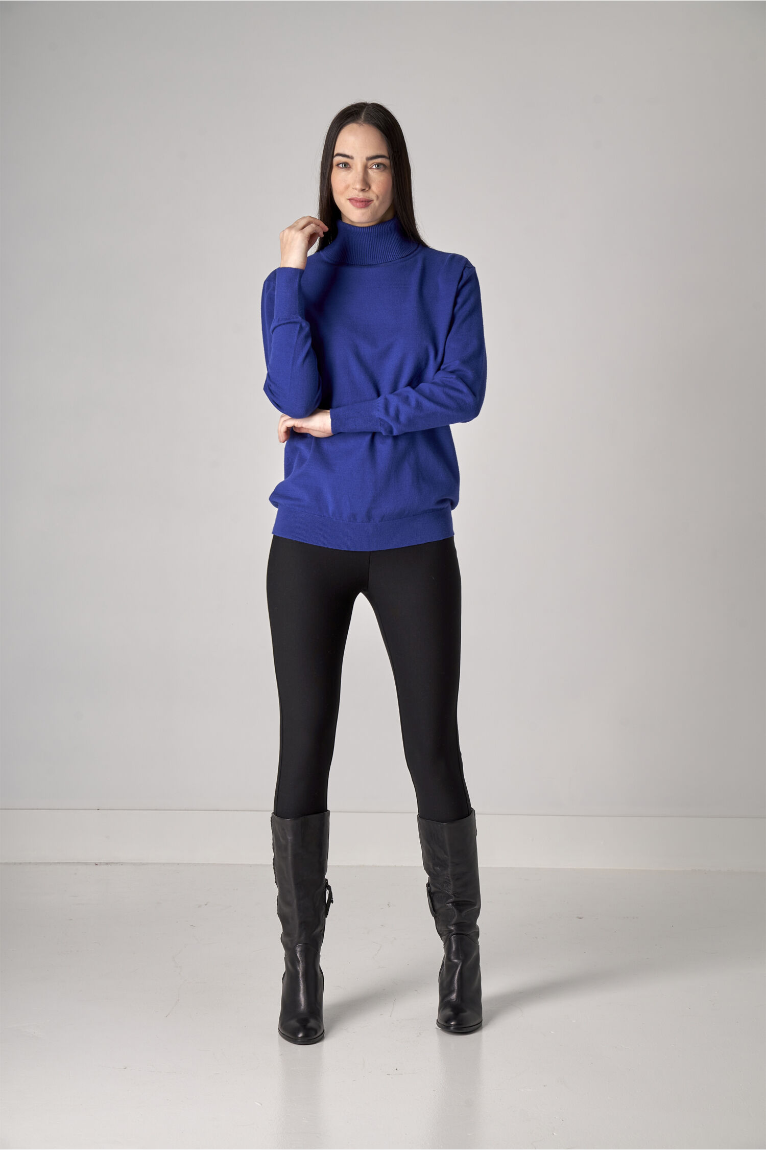 Long Sleeve Turtleneck Sweater Image 3